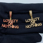 Loyalty or Nothing Diamond Pendant - additional product view 2