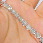 14K Gold Tennis Diamond Bracelet 7 in - additional product view 21