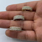 10K Gold Multi-Color Anniversary Diamond Band - additional product view 7