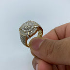 10K Gold Divine Flower Diamond Ring - additional product view 5