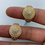 14K Gold Wave Diamond Ring - additional product view 2