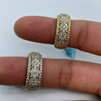 14K Gold Flower Diamond Ring - additional product view 7