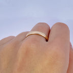 14K Solid Yellow Gold Band Ring - additional product view 6