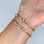 14K Gold Box Cuban Link Bracelet - additional product view 3