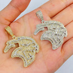 10K Gold Hellcat Diamond Pendant - main product photo