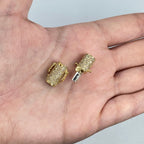10K Gold Diamond Lock - additional product view 7