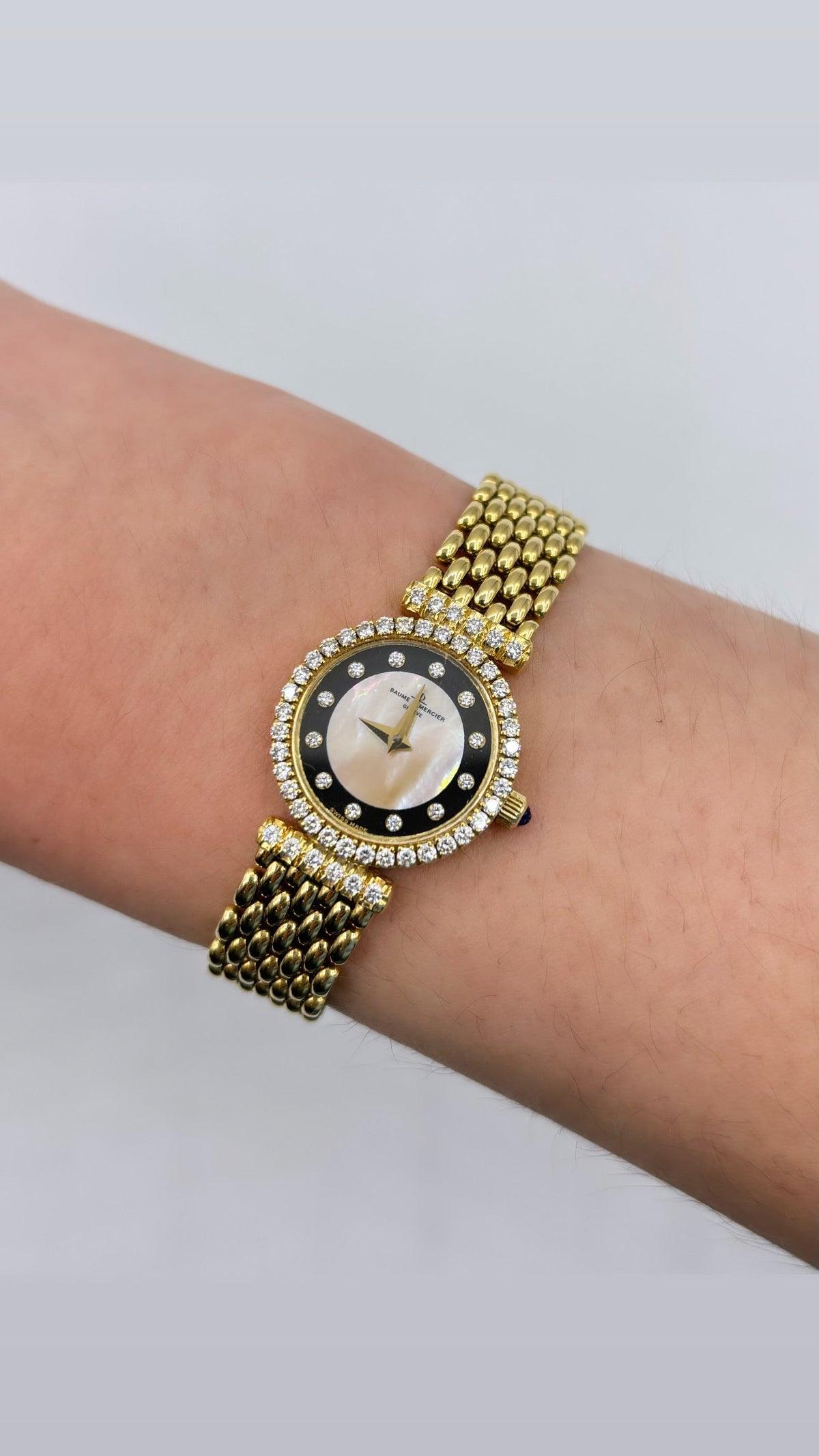 Baume & Mercier 18K Gold Capleland Watch - main product photo