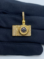 Photography Camera Diamond Pendant - additional product view 2