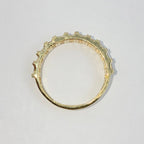 14K Gold 5.5mm Diamond Baguette Ring Band - additional product view 9