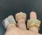 Cake Star 10K Gold Diamond Ring - additional product view 4
