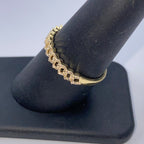 10K Gold 4M Cuban Link Diamond Ring - additional product view 8