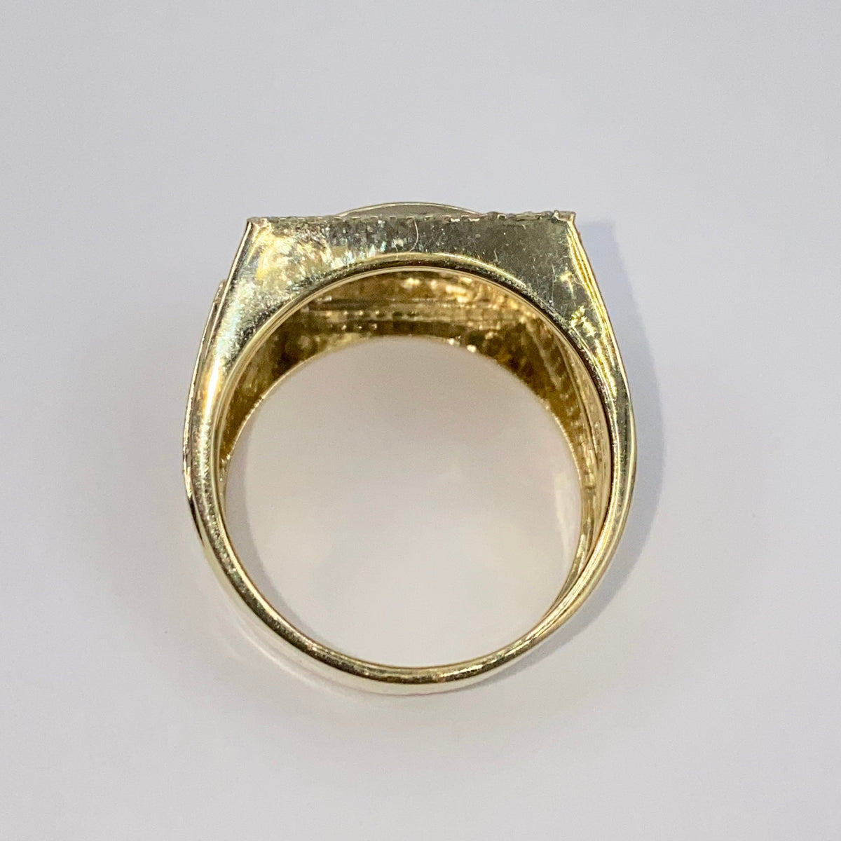 10K Gold 17.9M Pave Diamond Ring - additional product view 6
