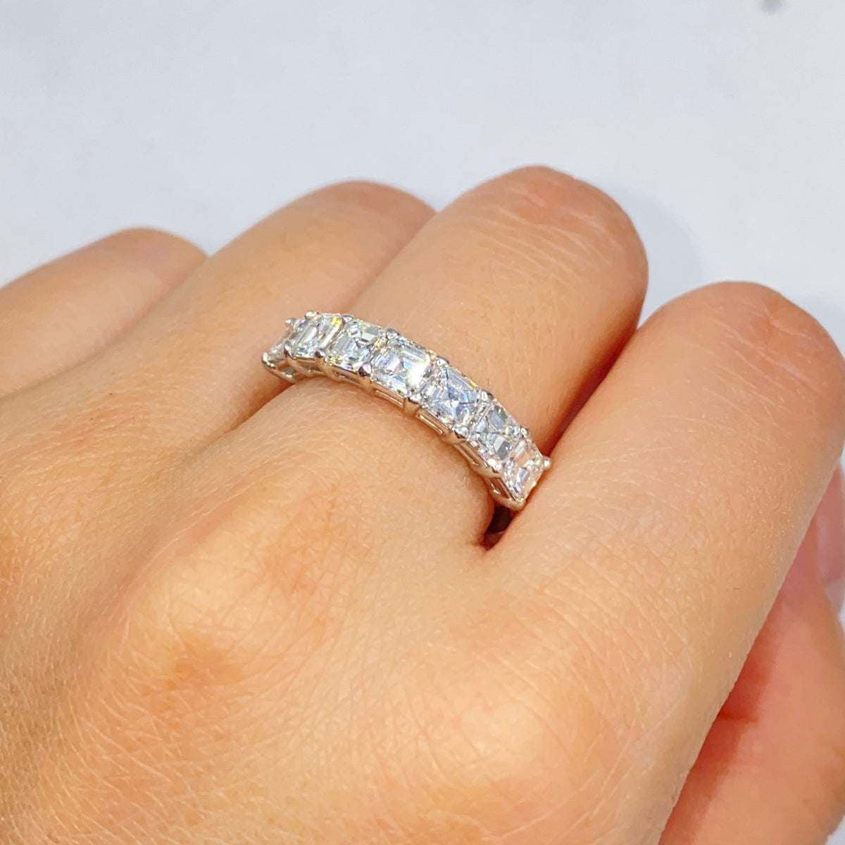 Emerald Cut Diamond Ring - additional product view 2