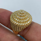 14K Gold Cake Diamond Ring - additional product view 2