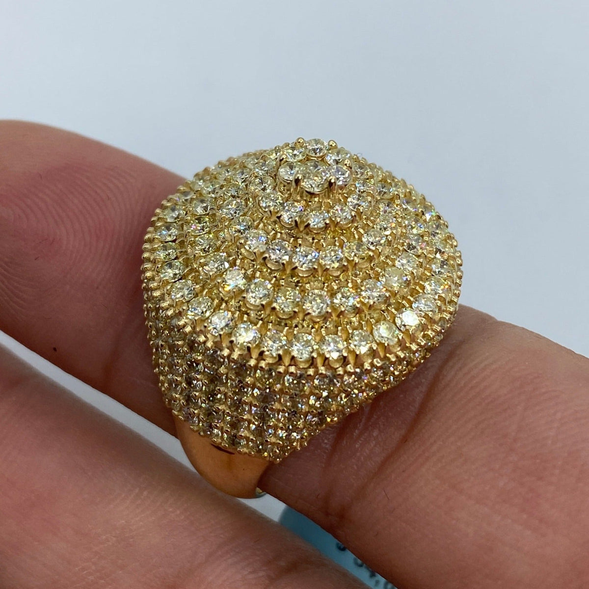 14K Gold Cake Diamond Ring - additional product view 2