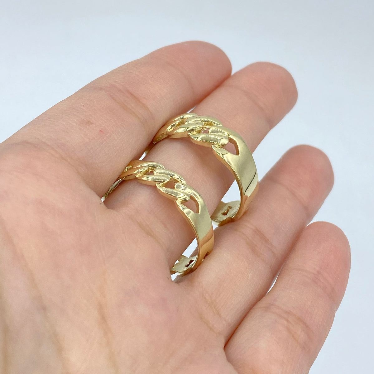 10K Gold Cuban Link Ring - additional product view 7