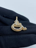 Disabled Wheelchair Handicap Diamond Pendant 1.3 Ct - additional product view 4