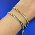 10K Gold 4mm Cuban Link Bracelet 8 in - main product photo