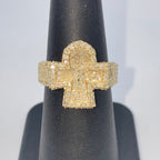 14K Gold Ankh Diamond Ring - additional product view 8