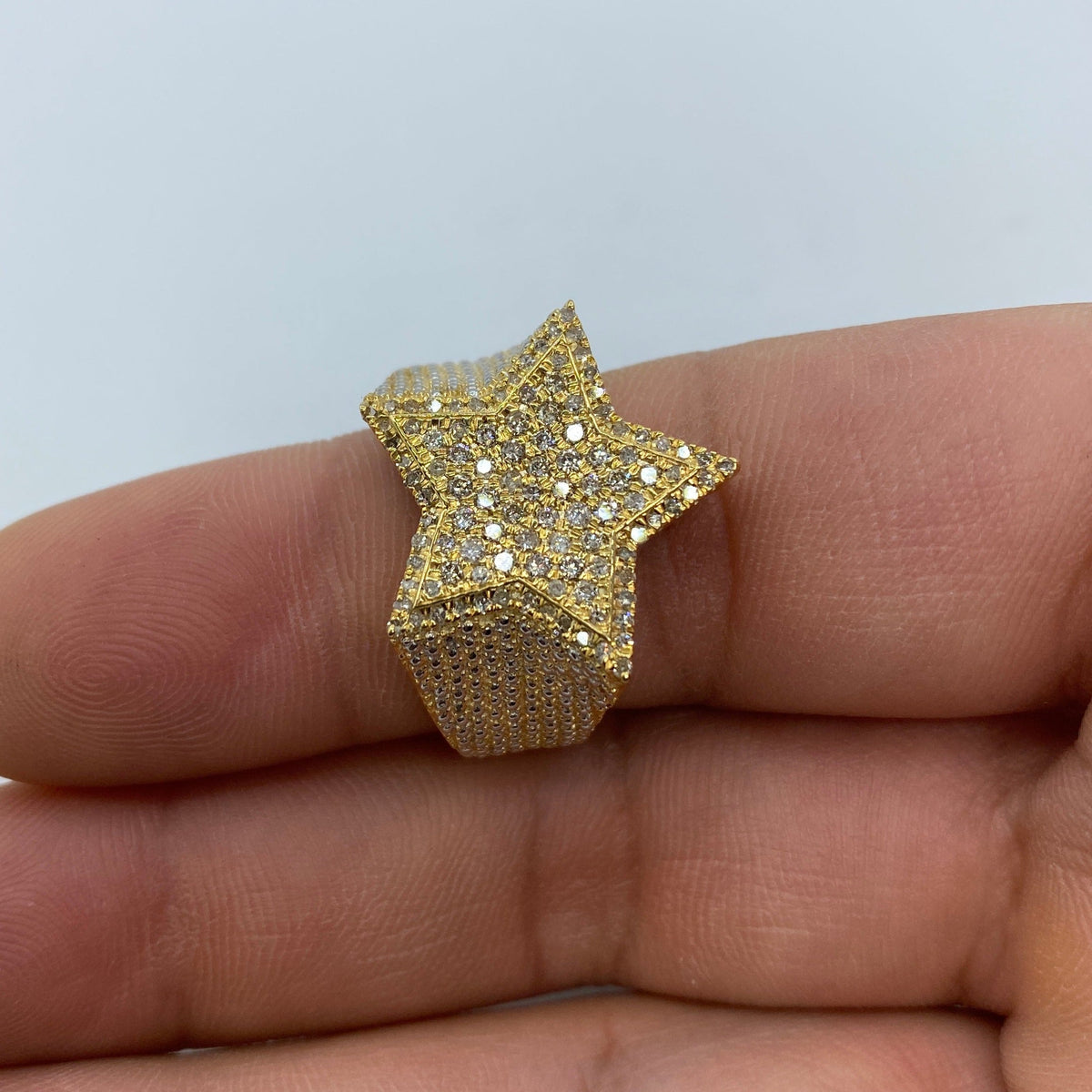 10K Gold Rising Star Diamond Ring - additional product view 3