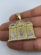 14K Gold Cathedral Pendant - additional product view 5
