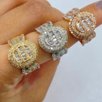 14K Gold Championship Diamond Baguette Ring - additional product view 3