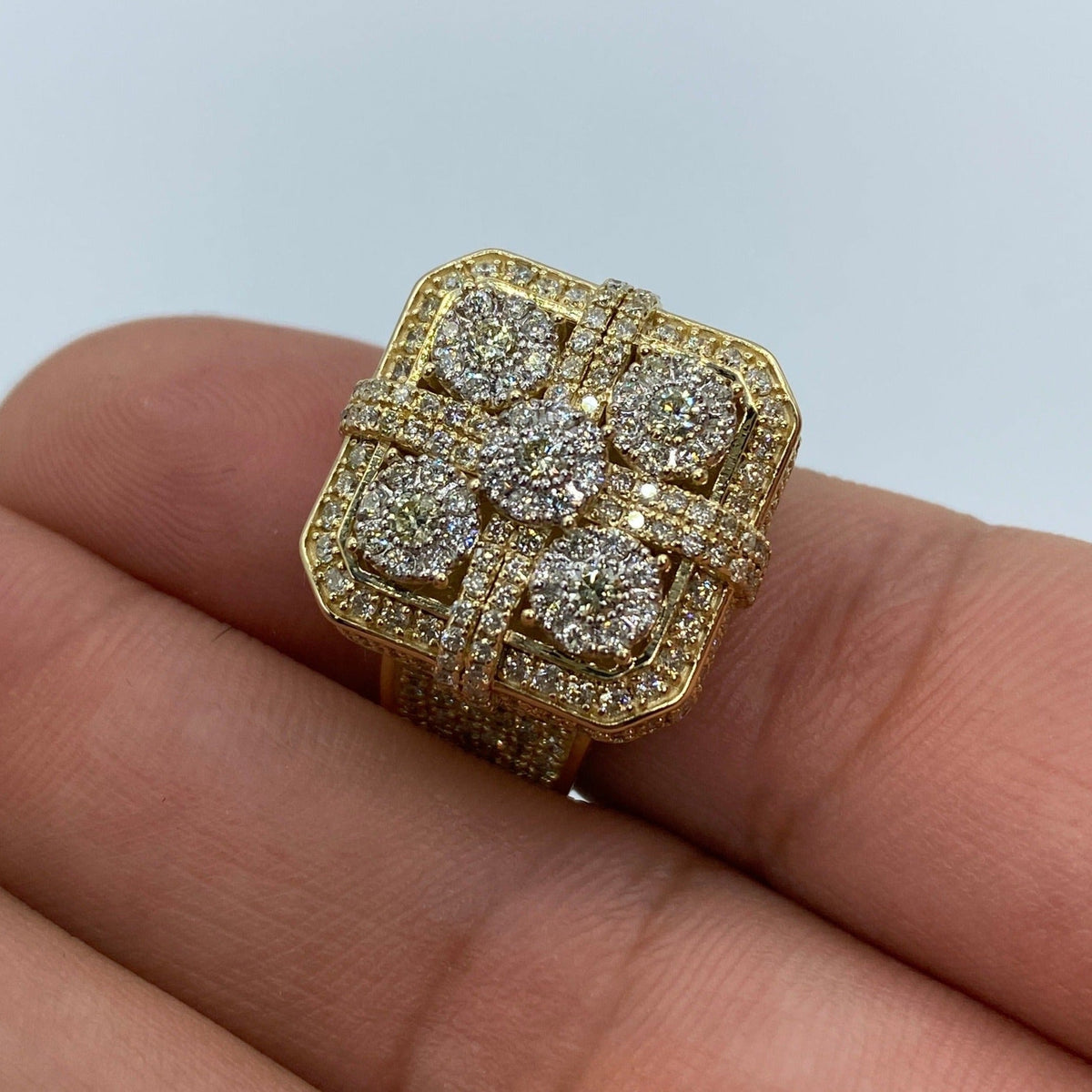 10K Gold Jumbo Royal Diamond Ring - additional product view 3