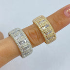 10K Gold Righteous Diamond Baguette Ring - additional product view 3