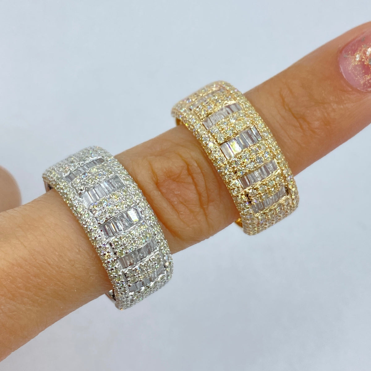 10K Gold Righteous Diamond Baguette Ring - additional product view 3
