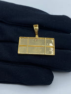 One Hundred Dollar Bill Diamond Pendant - additional product view 5