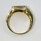 10K Gold Freedom Eagle Bird Diamond Ring - additional product view 7