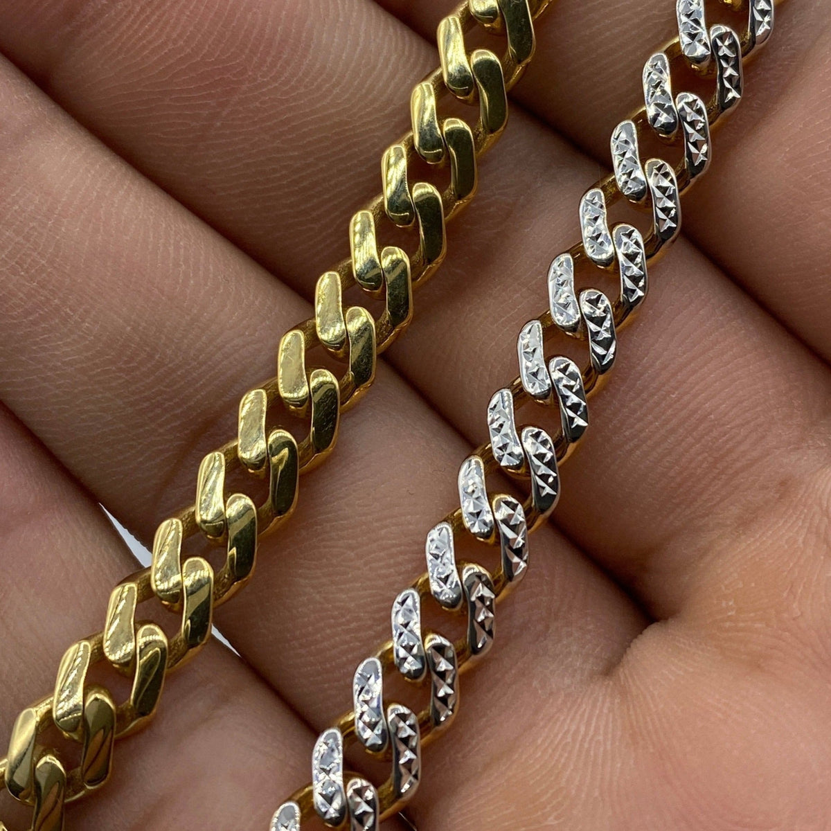 10K Monaco Cuban Link Gold Bracelet - additional product view 7