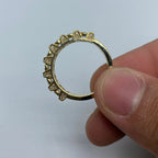 14K Gold Space Flower Diamond Ring 1.4 Ct - additional product view 5