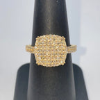 14K Gold Square Diamond Ring - additional product view 7