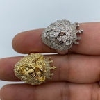 10K Gold King of the Jungle Diamond Ring - additional product view 5