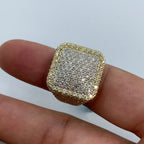 14K Gold Square Forever Diamond Ring - additional product view 3