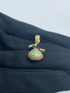 Money Bag Diamond Pendant - additional product view 4