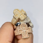 14K Gold Ankh Diamond Ring - main product photo