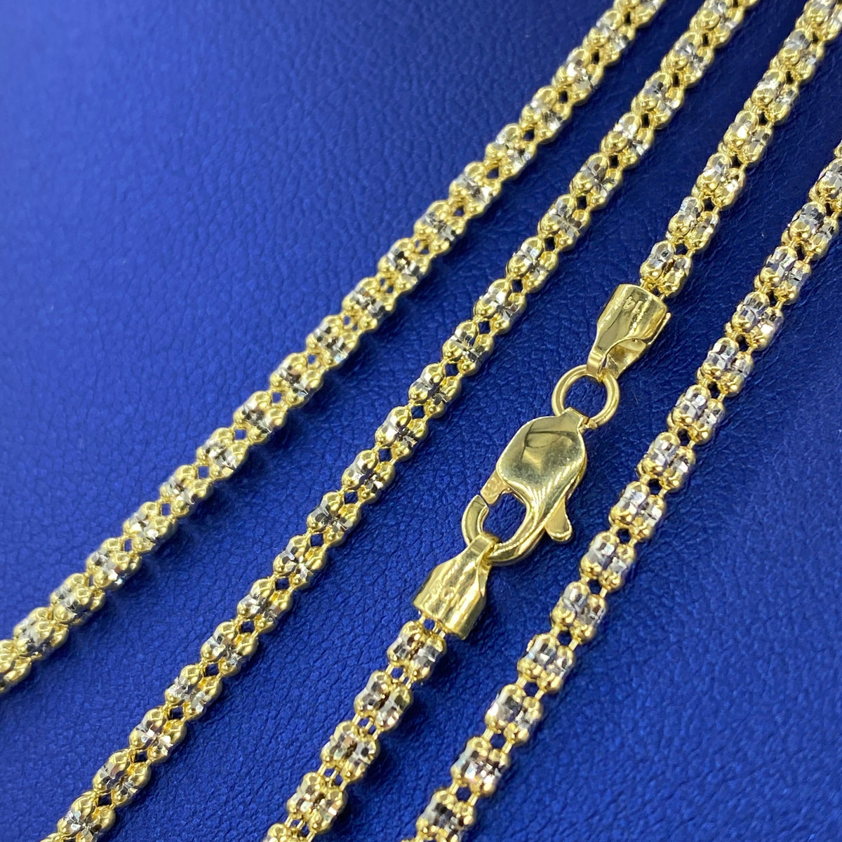 14K Ice Chain in Yellow Gold 18–24 in Full Collection - additional product view 7