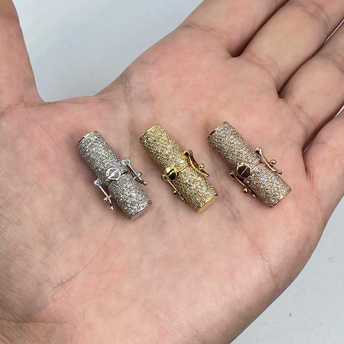 10K Gold Diamond Lock - main product photo
