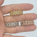 14K Gold Eternity Cuban Thorn Diamond Ring 2.3 Ct - additional product view 4