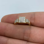 10K Gold Thalia Diamond Engagement Ring - additional product view 2