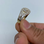 14K Gold Love Cage Diamond Engagement Ring - additional product view 5