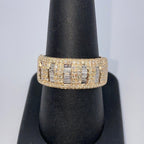 10K Gold Righteous Diamond Baguette Ring - additional product view 7