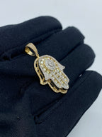 Hamsa Diamond Pendant - additional product view 3