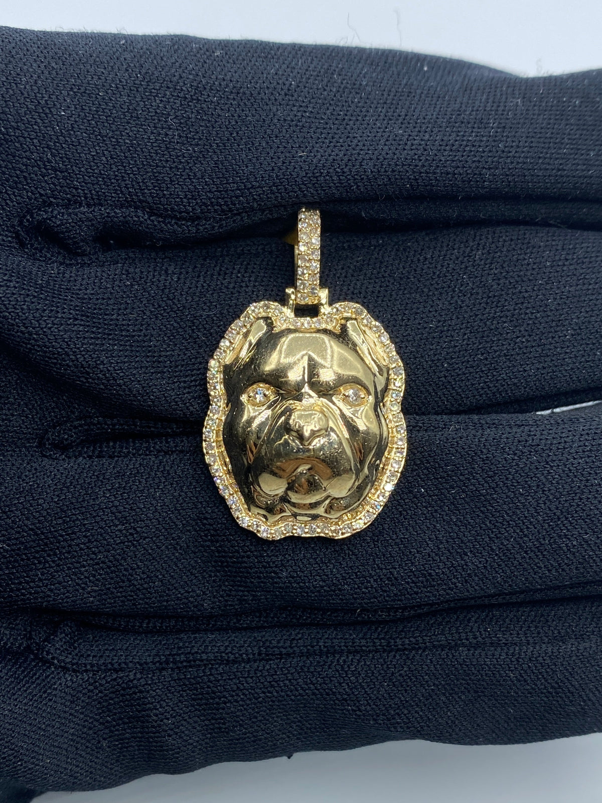 Pitbull Diamond Pendant - additional product view 2