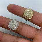 14K Gold Montana Square Diamond Ring - additional product view 5