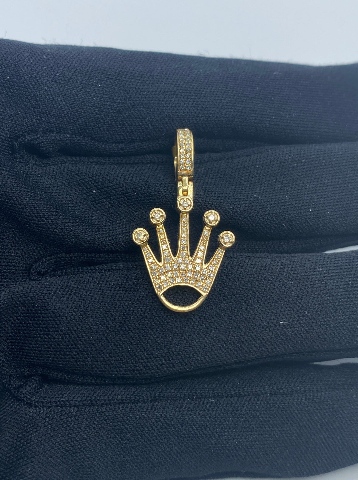 Crown Diamond Pendant - additional product view 2