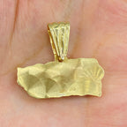 10K Gold Puerto Rico Flag Emblem Pendant - additional product view 4