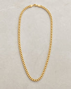 14k 5mm Gold Franco Chain 22” styled photo